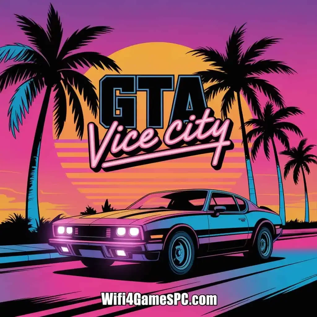 تحميل لعبة GTA Vice City للكمبيوتر مضغوطة من ميديا فاير