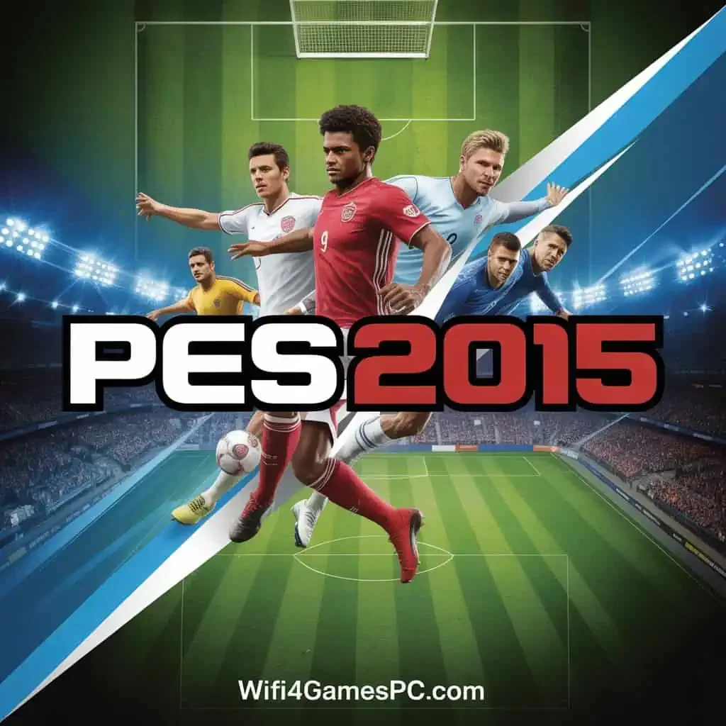 تحميل بيس 2015 PES للكمبيوتر من ميديا فاير تعليق عربي