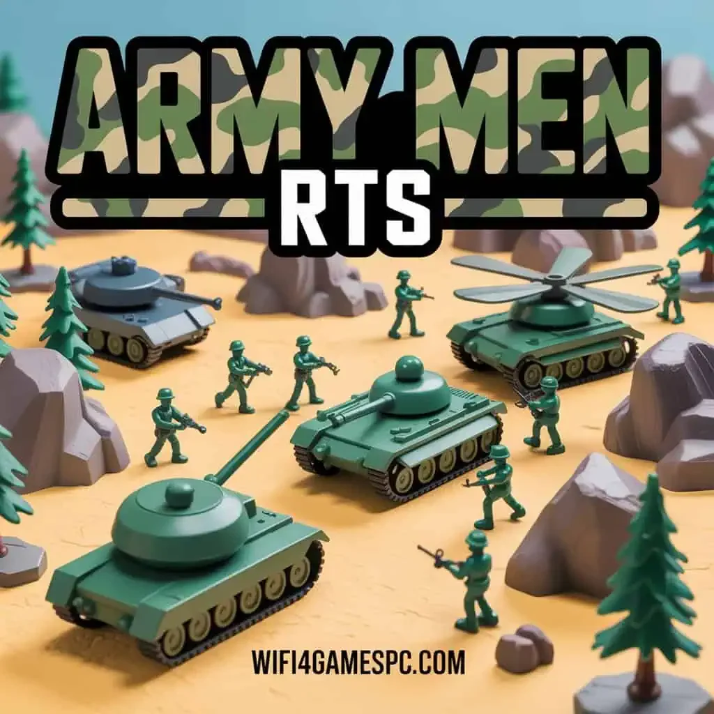 تحميل لعبة Army Men RTS للكمبيوتر ميديا فاير + الشفرات