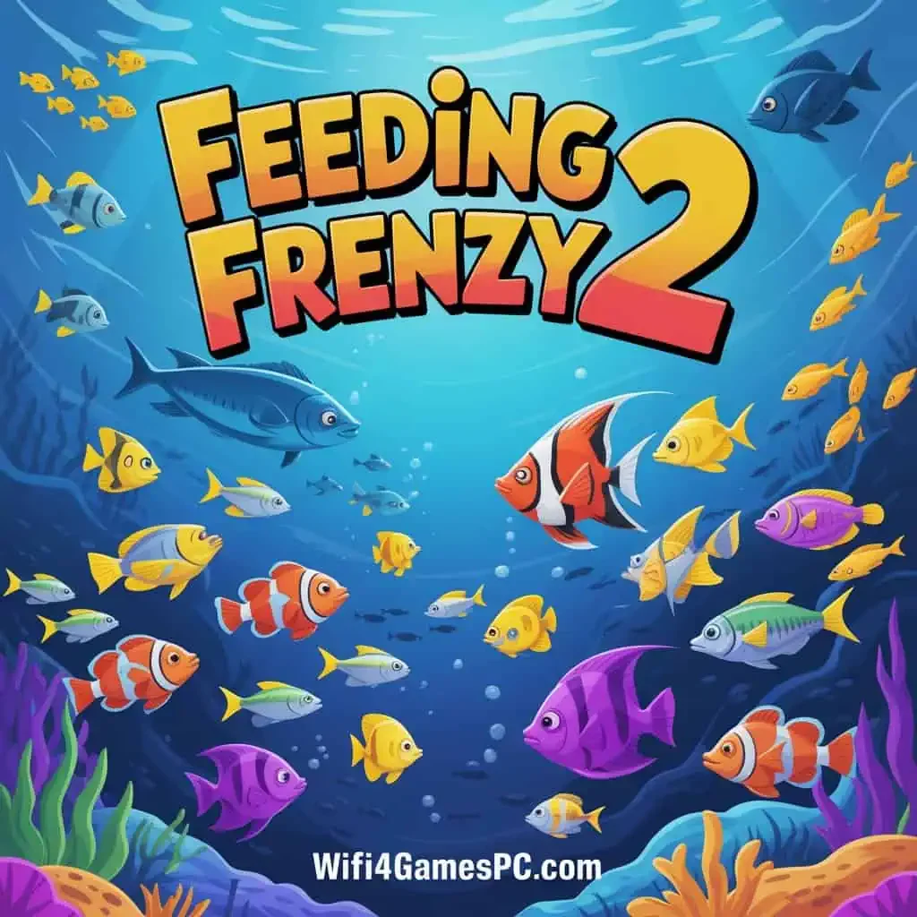 تحميل لعبة السمكة 2 Feeding Frenzy للكمبيوتر من ميديا فاير